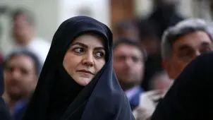 دختر پزشکیان در خانه سردار شهید حاجی‌زاده