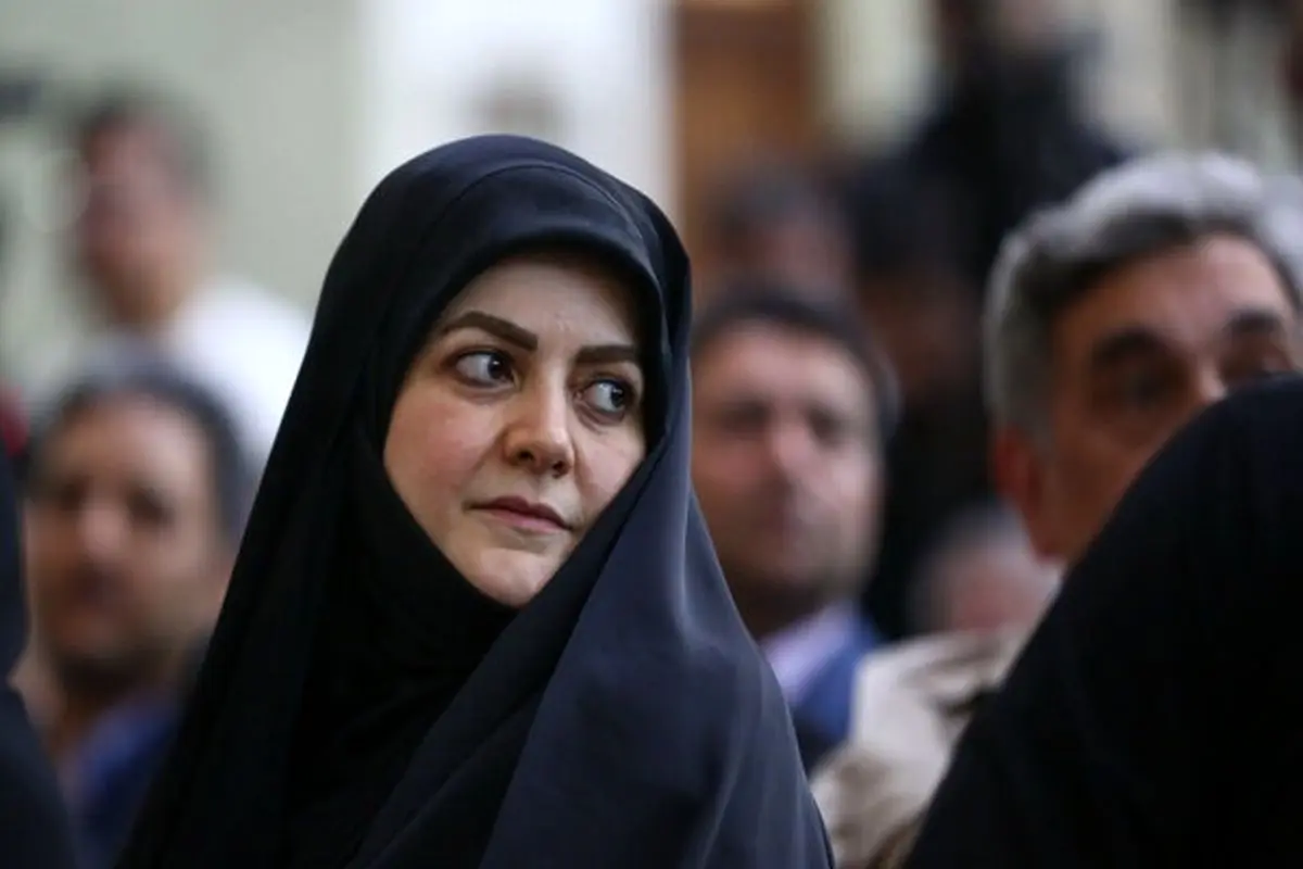 دختر پزشکیان در خانه سردار شهید حاجی‌زاده