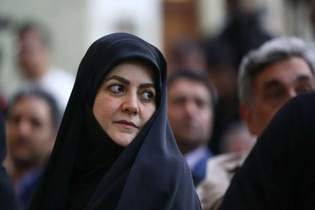 دختر پزشکیان در خانه سردار شهید حاجی‌زاده