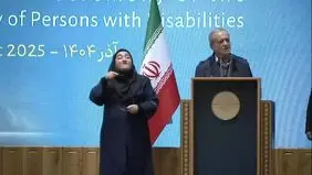 برخورد جالب رئیس جمهور با کودک دچار معلولیت+ ویدئو