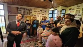 بازدید افسران برجسته ایران و چند کشور آسیایی از موزه جنگ جهانی دوم لاهیجان و افتتاح یادبود خرس ویتک