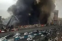 حریق نیروگاه برق در ستارخان تهران/ علت چه بود؟