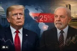 آمریکا تعرفه ۲۵ درصدی بر واردات از برزیل وضع کرد
