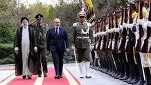 Raeisi officially welcomes Armenian PM in Tehran