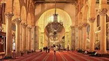 نماز خوانی وزیر عربستان در مسجد اموی دمشق+ویدئو