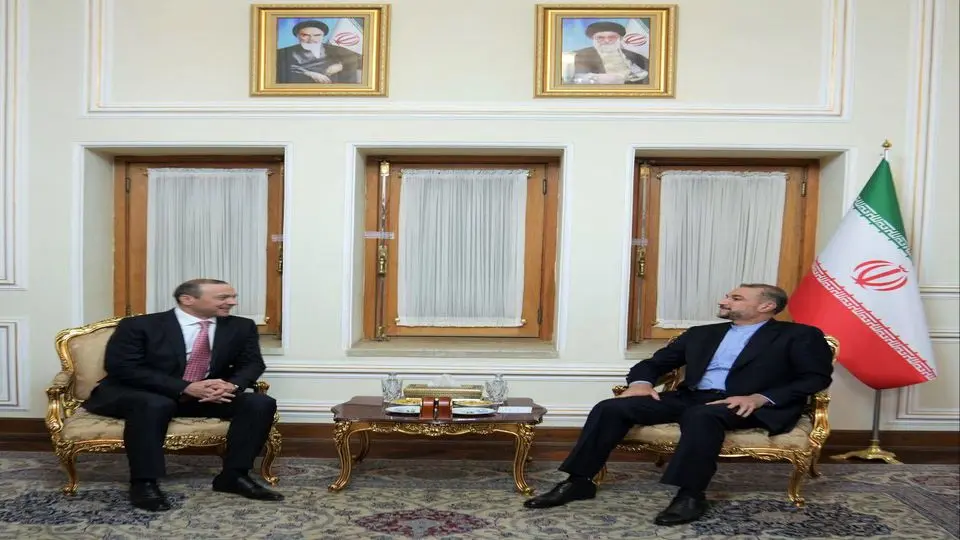 دیدار دبیر شورای عالی امنیت ملی ارمنستان با وزیرخارجه ایران

