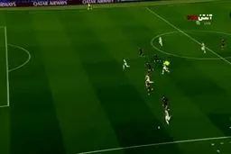 گل اول نیوکاسل به بارسلونا+ ویدئو