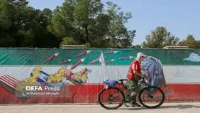 کاروان دوچرخه سوار ترکیه به قم رسید+ عکس