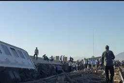 قطار تهران به کرمان از ریل خارج شد