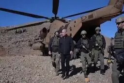 Netanyahu says Israeli troops will remain in Syrian territory
