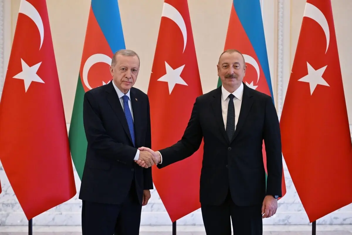 علی اف از اردوغان رسما استقبال کرد

