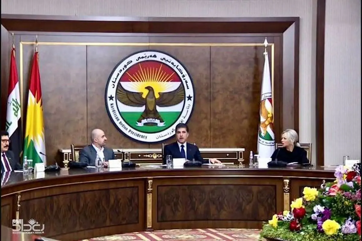  نشست مقامات اقلیم کردستان عراق با رئیس هیئت سازمان ملل