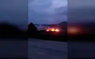 آتش سوزی در یک پایگاه نظامی ارتش روسیه در شبه جزیره کریمه

