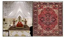 همه چیز درباره فرش ملایری زیر تابوت پاپ فرانسیس