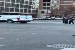 تیراندازی در حوالی کاخ سفید+ ویدئو