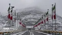 جاده چالوس بسته است

