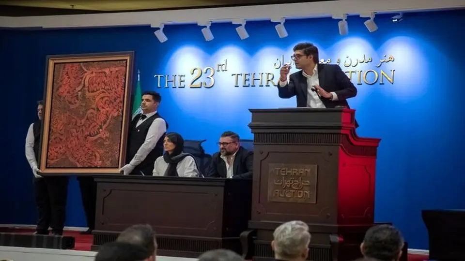۴۰ اثر میلیاردی و حسین زندهرودی گرانترین هنرمند شد