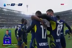 گل اول ورونا به اینتر را ببینید + ویدیو