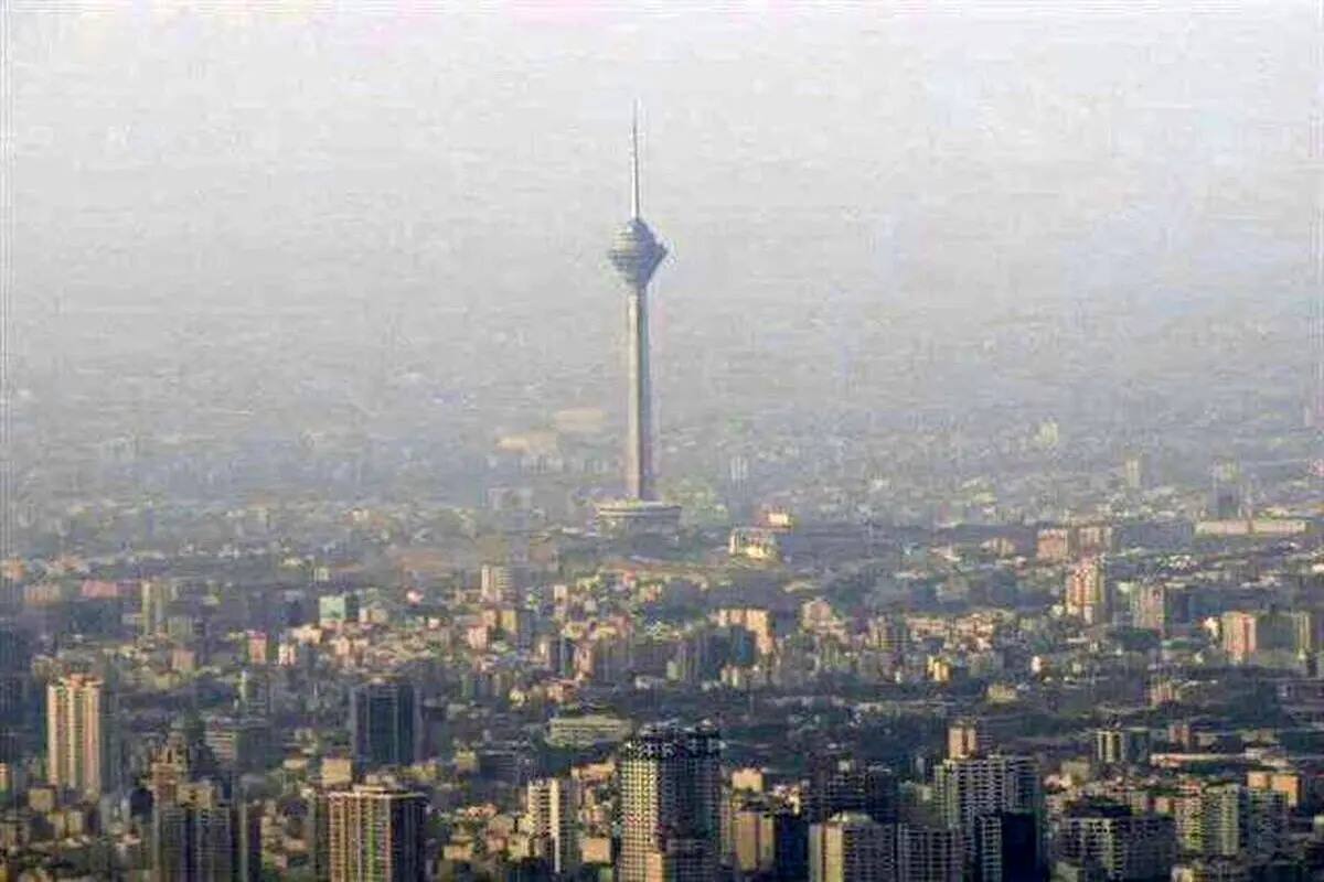 هشدار نارنجی هواشناسی نسبت به تداوم آلودگی هوا در تهران