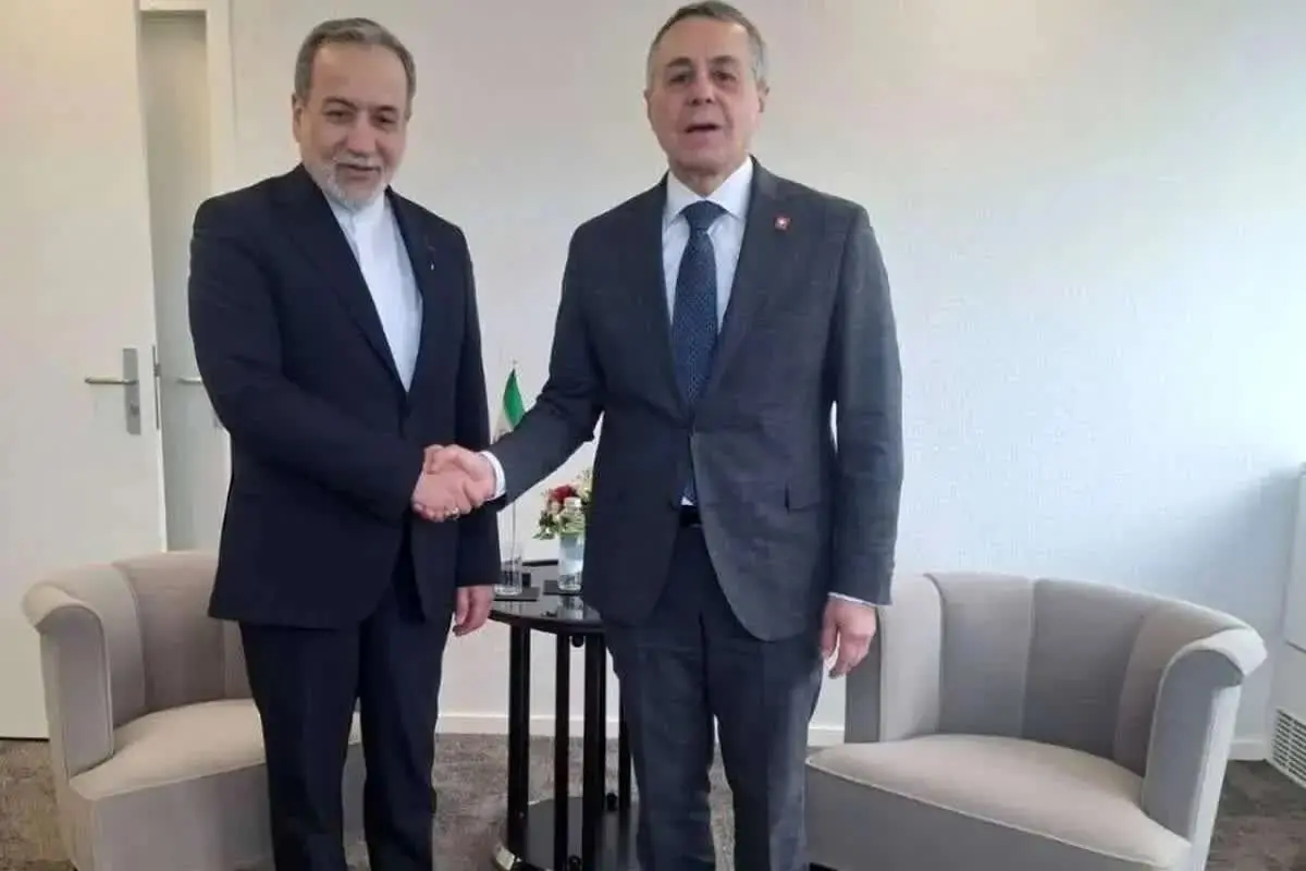 عراقچی با وزیر خارجه سوئیس دیدار کرد +‌ عکس