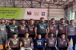 تیم کشتی فرنگی نوجوانان ایران قهرمان شد