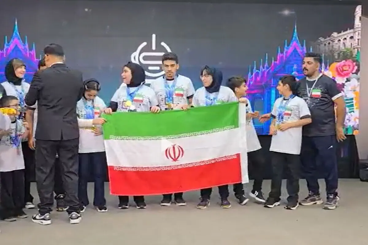 تیم رباتیک دانش آموزی ایران قهرمان آسیا شد