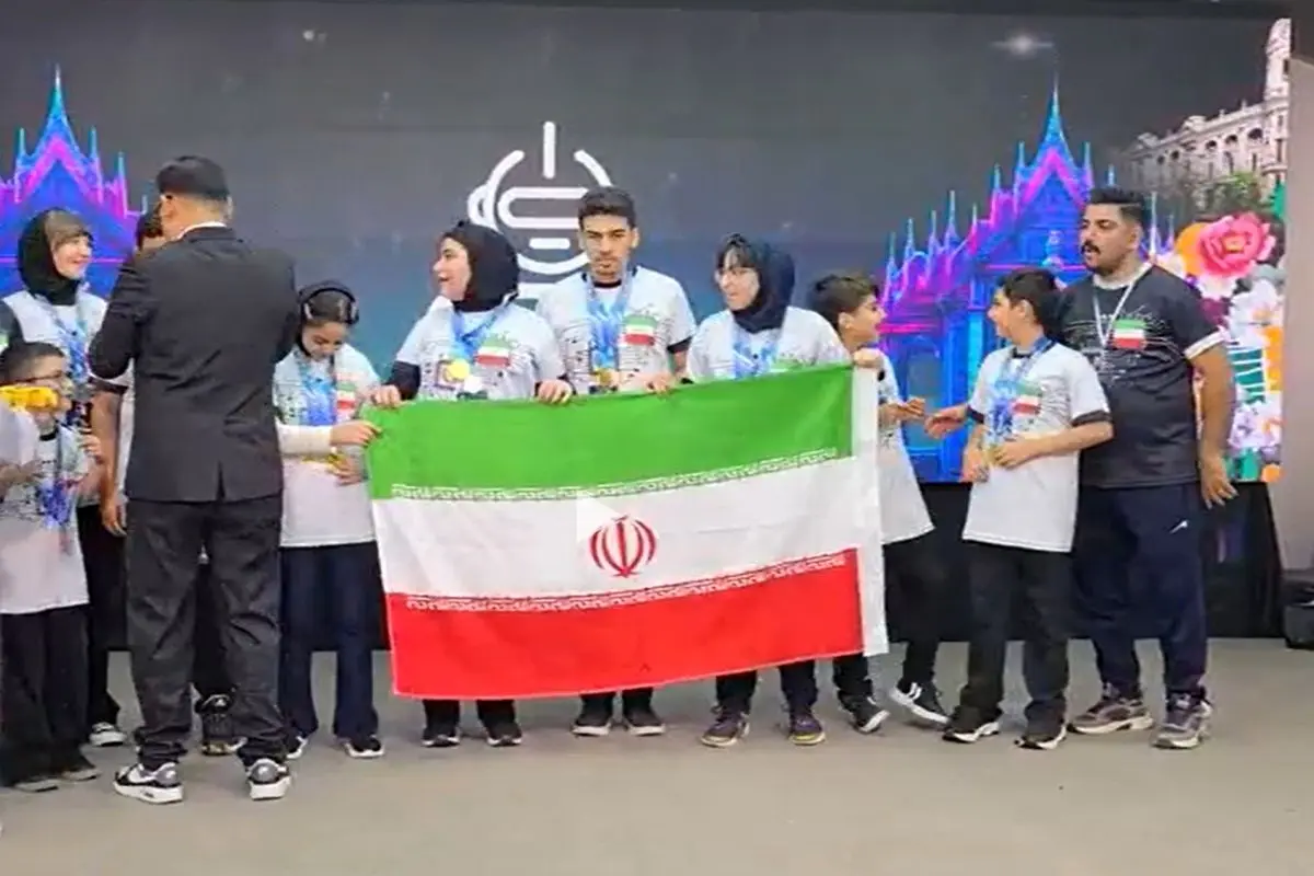 تیم رباتیک دانش آموزی ایران قهرمان آسیا شد