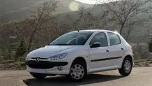 کاهش ۲۲۵ میلیون تومانی پژو۲۰۶ در سال جاری