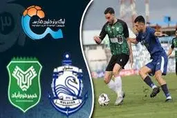 خلاصه بازی ملوان مقابل خیبر خرم آباد را ببینید+ویدئو
