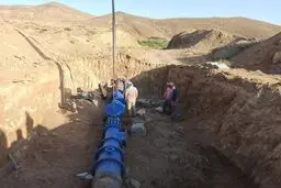 جهاد آبرسانی به 44روستای استان همدان در نیمه ابتدای سال 