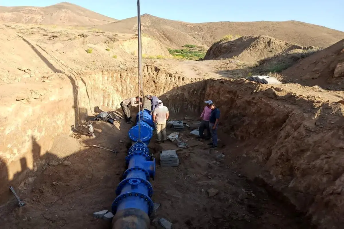 جهاد آبرسانی به 44روستای استان همدان در نیمه ابتدای سال 