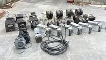 کشف ۲۶ مرکز استخراج غیرمجاز رمز ارز 