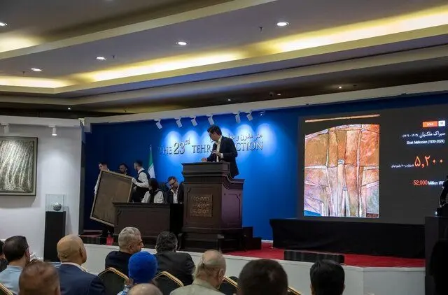 ۴۰ اثر میلیاردی و حسین زنده‌رودی گران‌ترین هنرمند شد