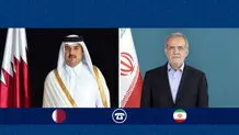 قدردانی رئیس‌جمهور از نقش قطر در کاهش تنش‌ها و پیشبرد روند دیپلماسی