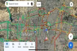 تهران «قفل» شد/مدیریت ترافیک تهران در روزهای برفی مردود است

