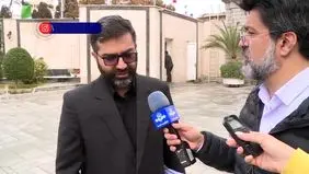 واکنش سقاب اصفهانی به پرسش خبرنگار درباره گمانه‌زنی‌های علت فوت خانواده‌اش