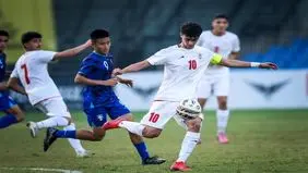 حذف تیم نوجوانان با شکست مقابل هند