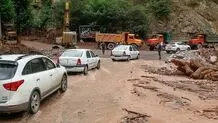 فرماندار چالوس: جاده کندوان همچنان مسدود است