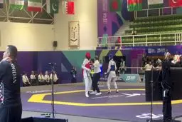 سانیا کریمی در ریاض فینالیست تکواندو شد + ویدیو