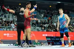 شکست پرسش برانگیز سهرابی در رقابت های کشتی