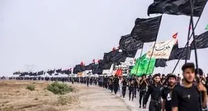 پذیرایی خوزستانی ها از زائران با نان محلی و چای آتشی+ ویدئو