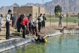 غرق شدن دلخراش جوان ۱۸ ساله در استخر ذخیره آب کشاورزی