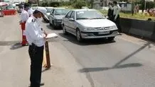 جریمه یک میلیون تومانی ۳۰۰ هزار خودرو در طرح نوروزی