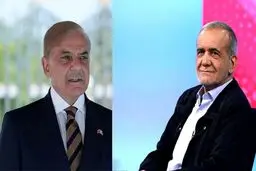 استقبال رسمی پزشکیان از نخست وزیر پاکستان + ویدیو