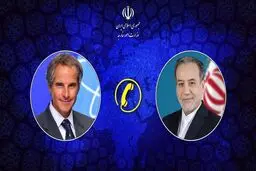 گفت‌وگوی تلفنی عراقچی و گروسی درباره روند مذاکرات غیرمستقیم ایران و آمریکا