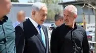 نتانیاهو بالاخره از زیر زمین خارج شد+ عکس

