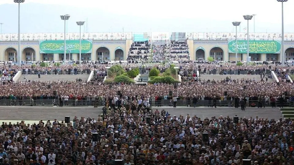 Thousands attend Nasrallah commemoration ceremony in Tehran