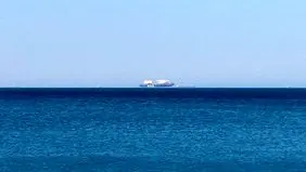 توقیف یک کشتی فرانسوی در بندر الجزایر

