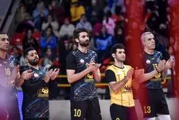 تیم والیبال سپاهان روی نوار پیروزی

