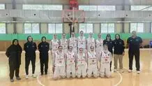 پیروزی بسکتبال زنان ایران مقابل مغولستان